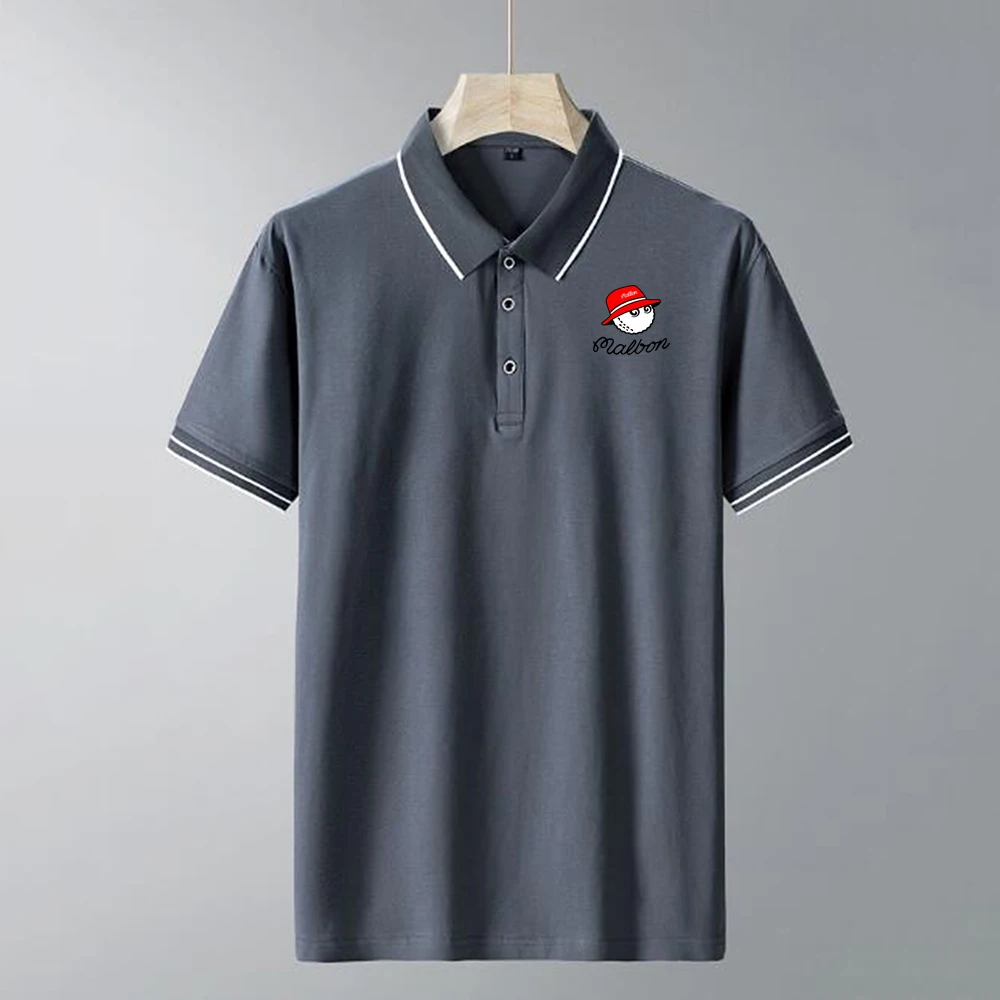 Golf Shirts for Men Summer Breathable Quick-drying Golf T-shirt Comfortable Golf Clothing Men's Polo Shirts Short Sleeves Tops