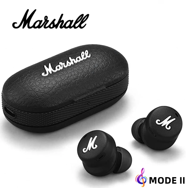 

Marshall Original Mode II оригинальные беспроводные наушники-вкладыши; Спортивные музыкальные наушники; Гарнитура; HK version Marshall Mode II TWS