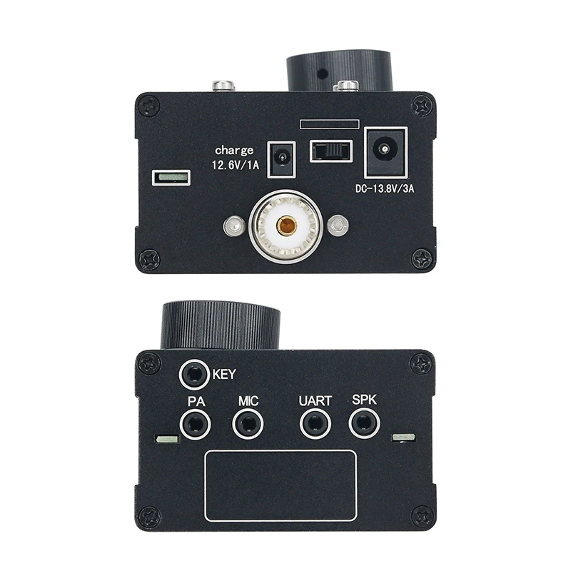 Wishcolor USDX USDR HF QRP SDR Трансивер SSB/CW 8-диапазонный DSP 5 Вт с черным корпусом для