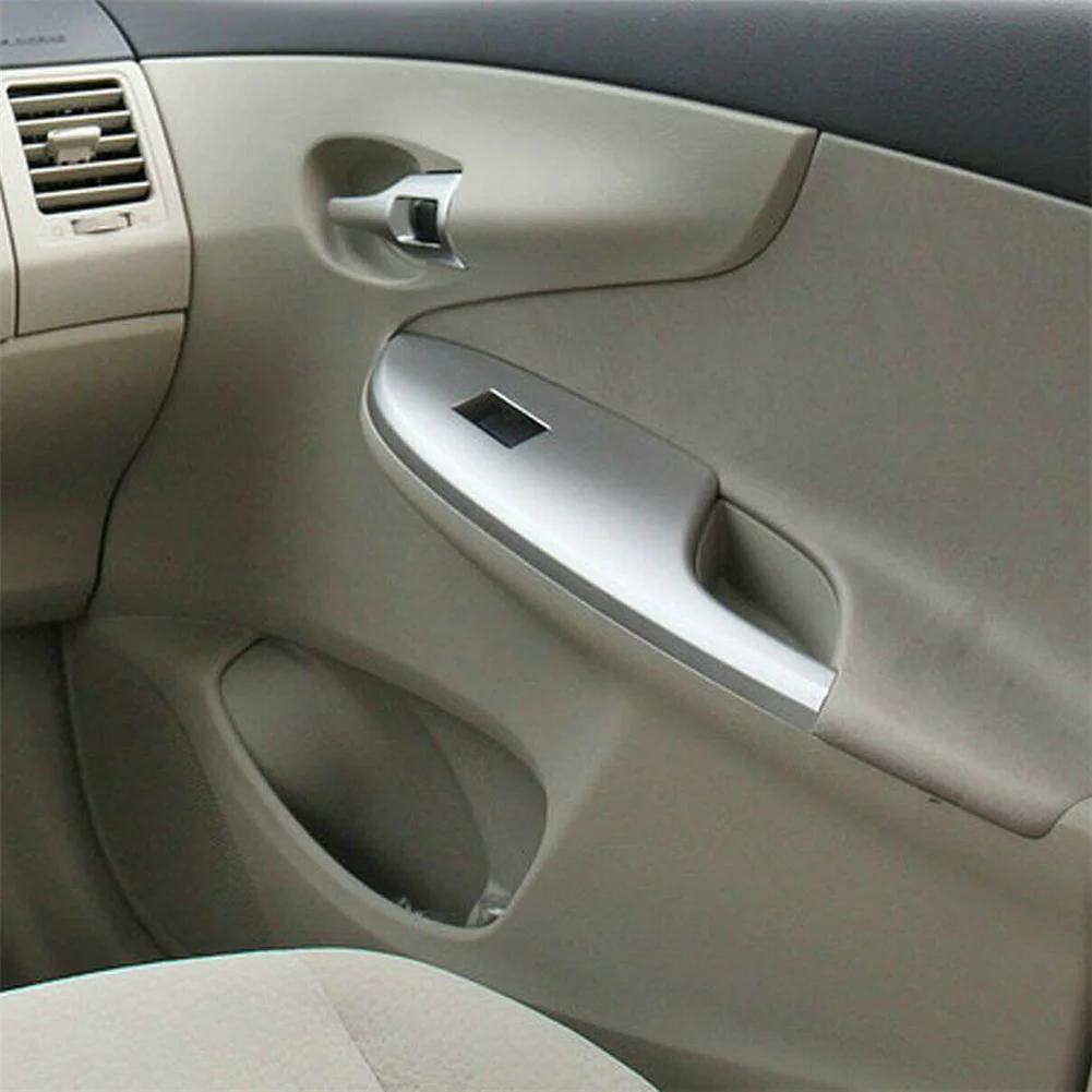 

2009-2013 MASTER POWER WINDO W SWITCH TRIM BEZEL SILVER Switch Bezel Trim