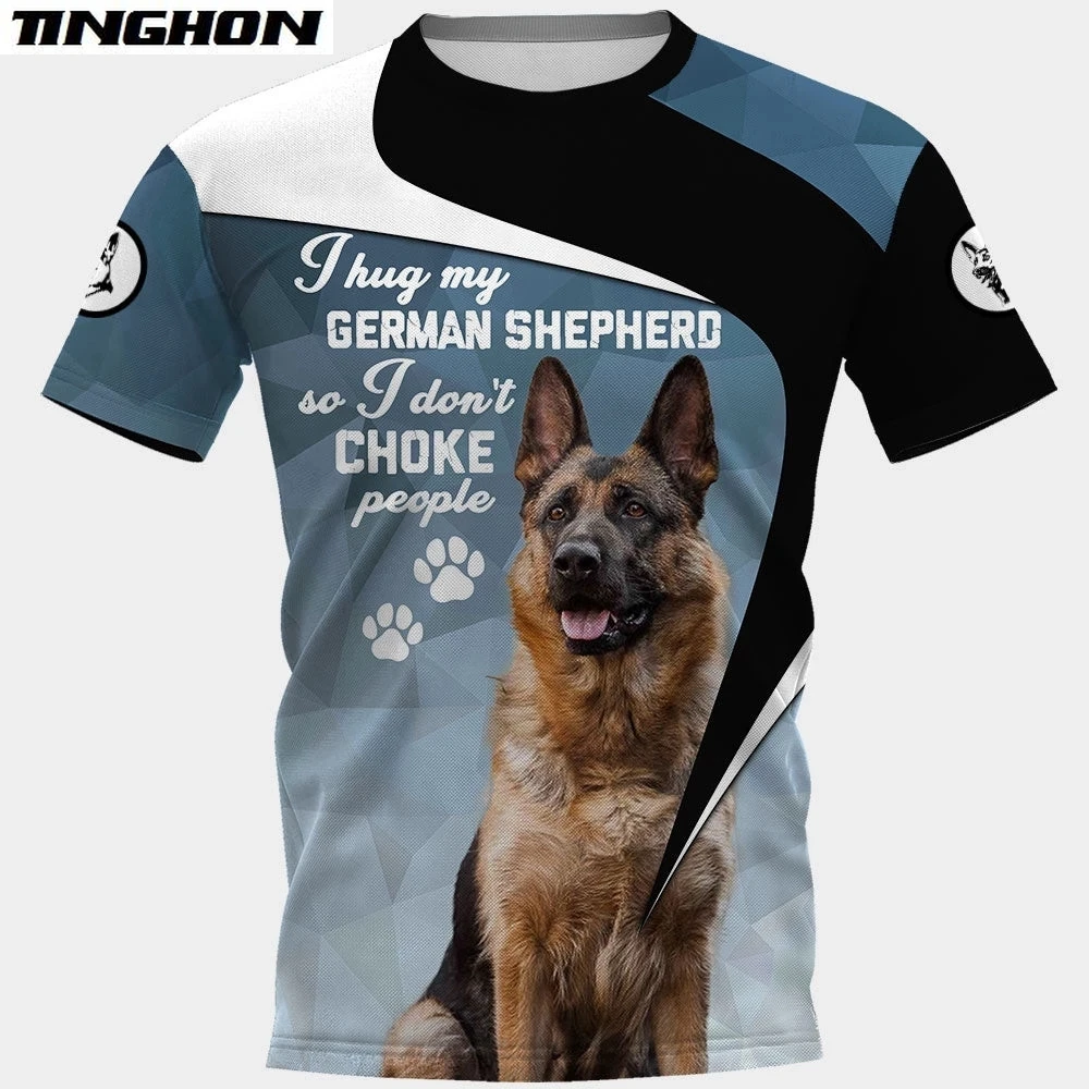 Футболки с изображением животных 3D футболка людей удушками футболки собак