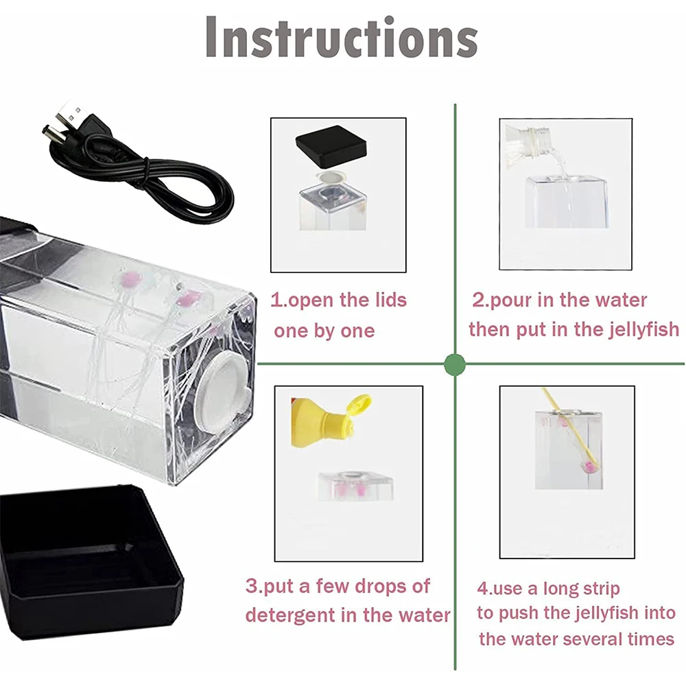 Рисунок 5 - Цветной СВЕТОДИОДНЫЙ ночник в виде медузы