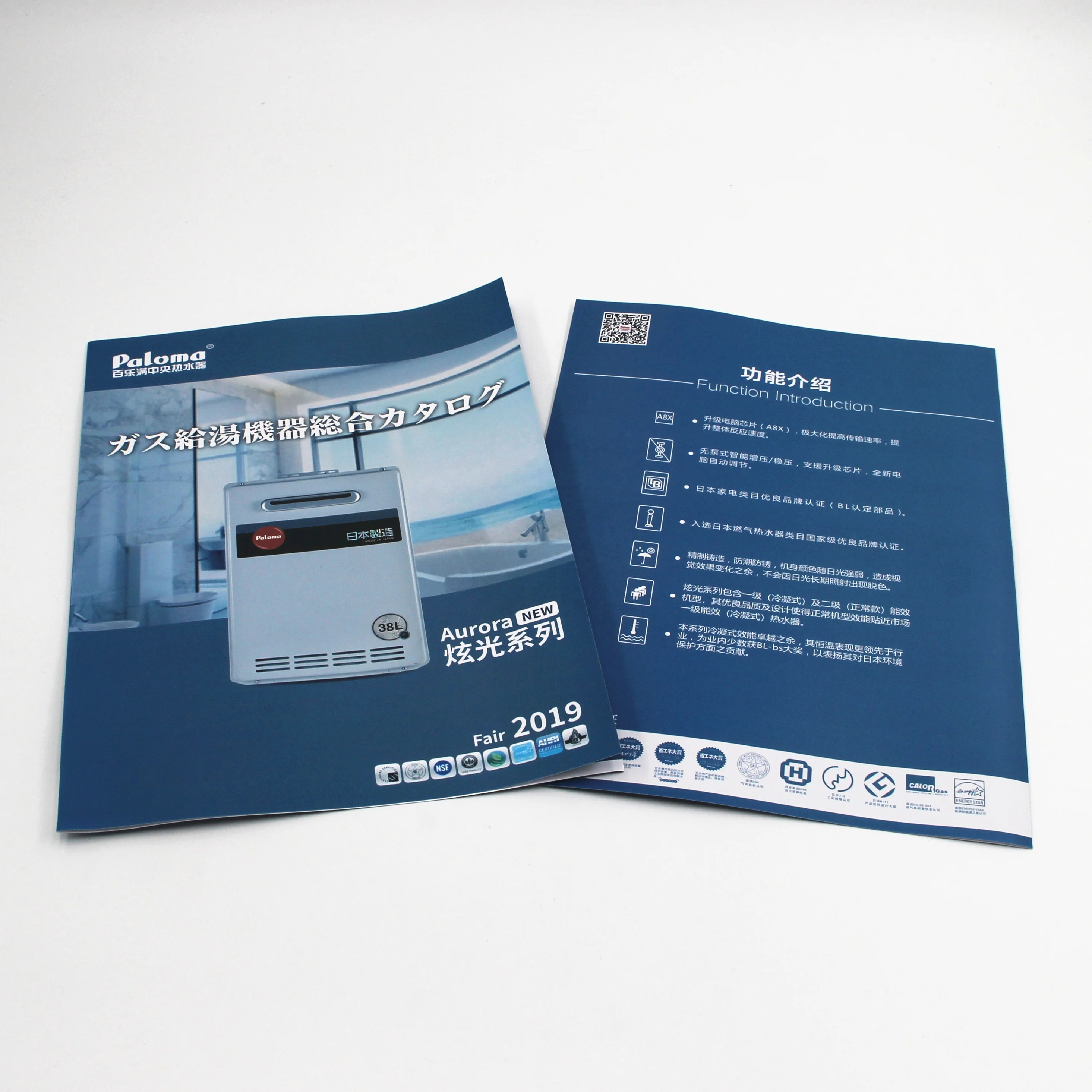 

2019 booklet high end brochure printing