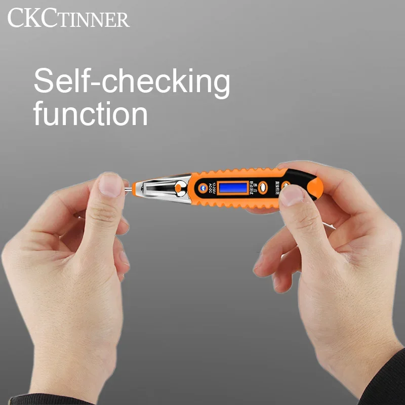 Мультицифровой тестовый карандаш 12-250 В переменного/постоянного тока