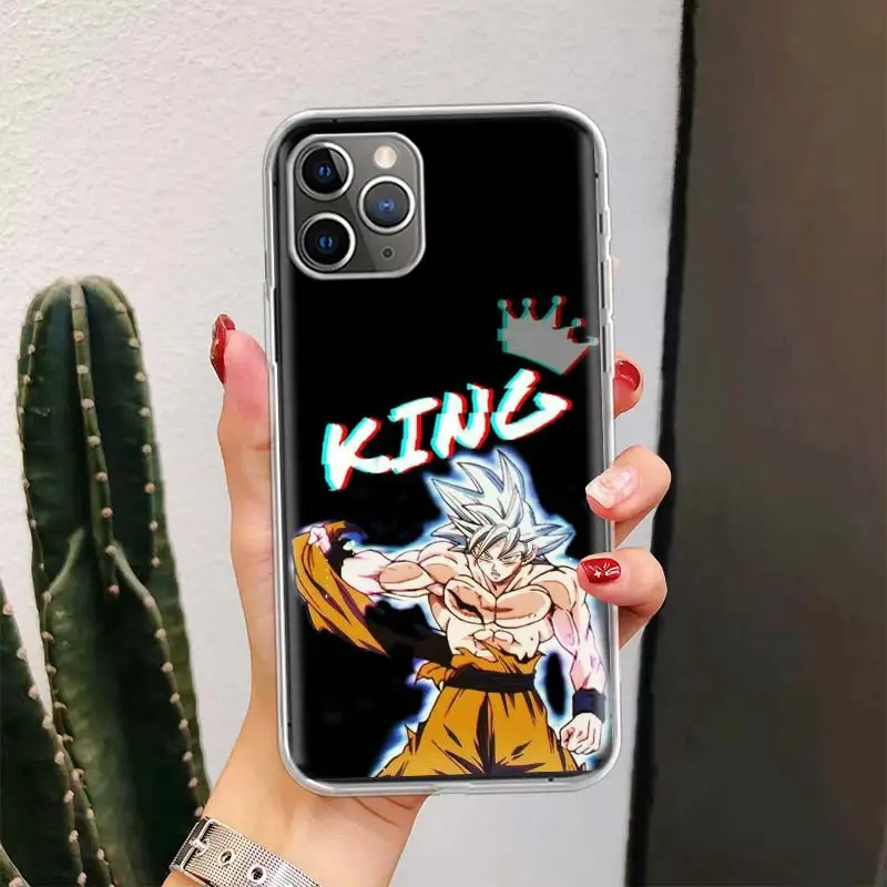 Чехол для телефона с аниме Goku Dragon Ball iPhone 11 13 Pro Max 12 Mini X XS XR 6 6S 8 7 Plus SE Apple 5 |