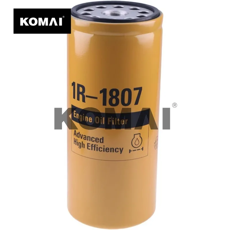 Фото Масляный фильтр KOMAI 1R-1807 1R1807 для CAT 235B 312D 320B 320D 322B 324D 325D 328D 329D 330 M325D M320 M325C №1