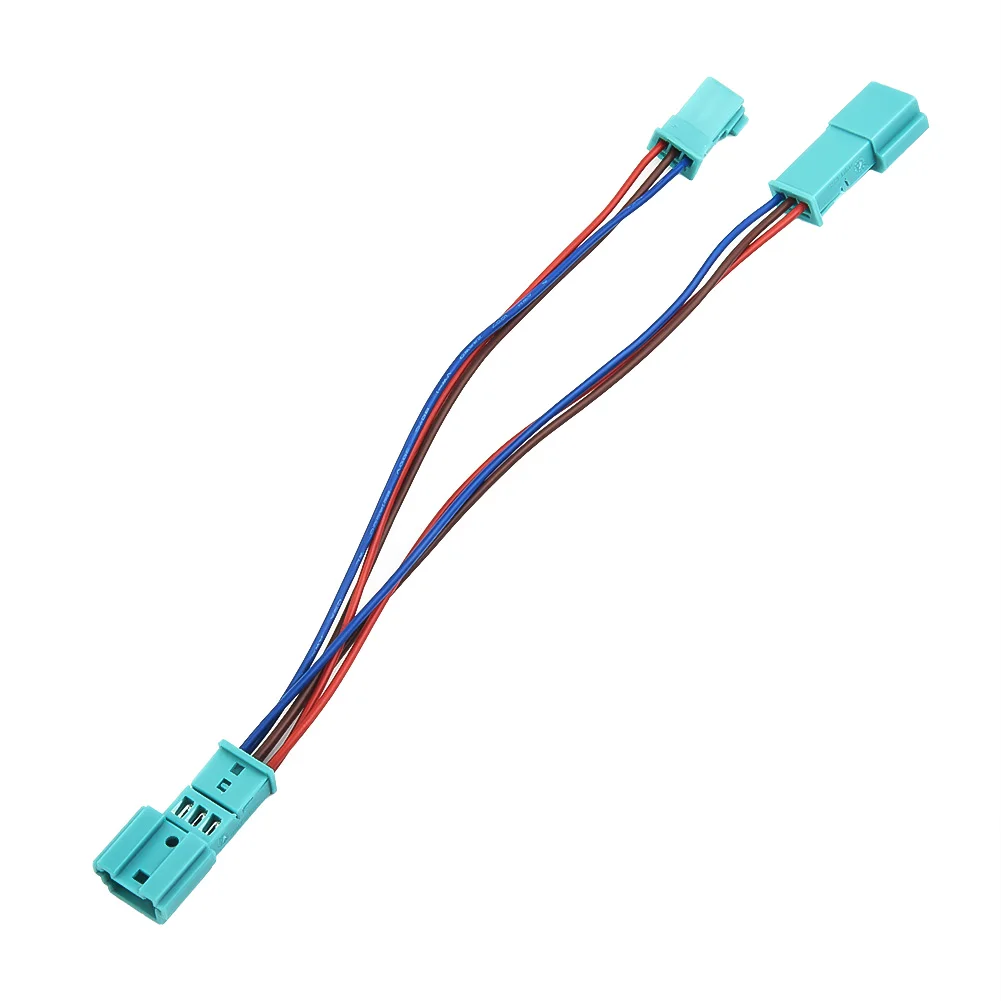 

Auto LED Y Cable Blue 19cm 3 Pin 7.5in AC/Radio Adapter Cupholder For BMW F30 F31 F80 M3 Parts Accessories Durable