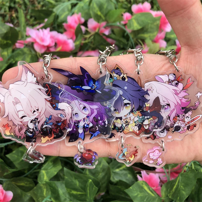 Honkai: Star Rail Boothill Jade Jiao qiu March 7th аксессуары для косплея аниме брелок Подвеска