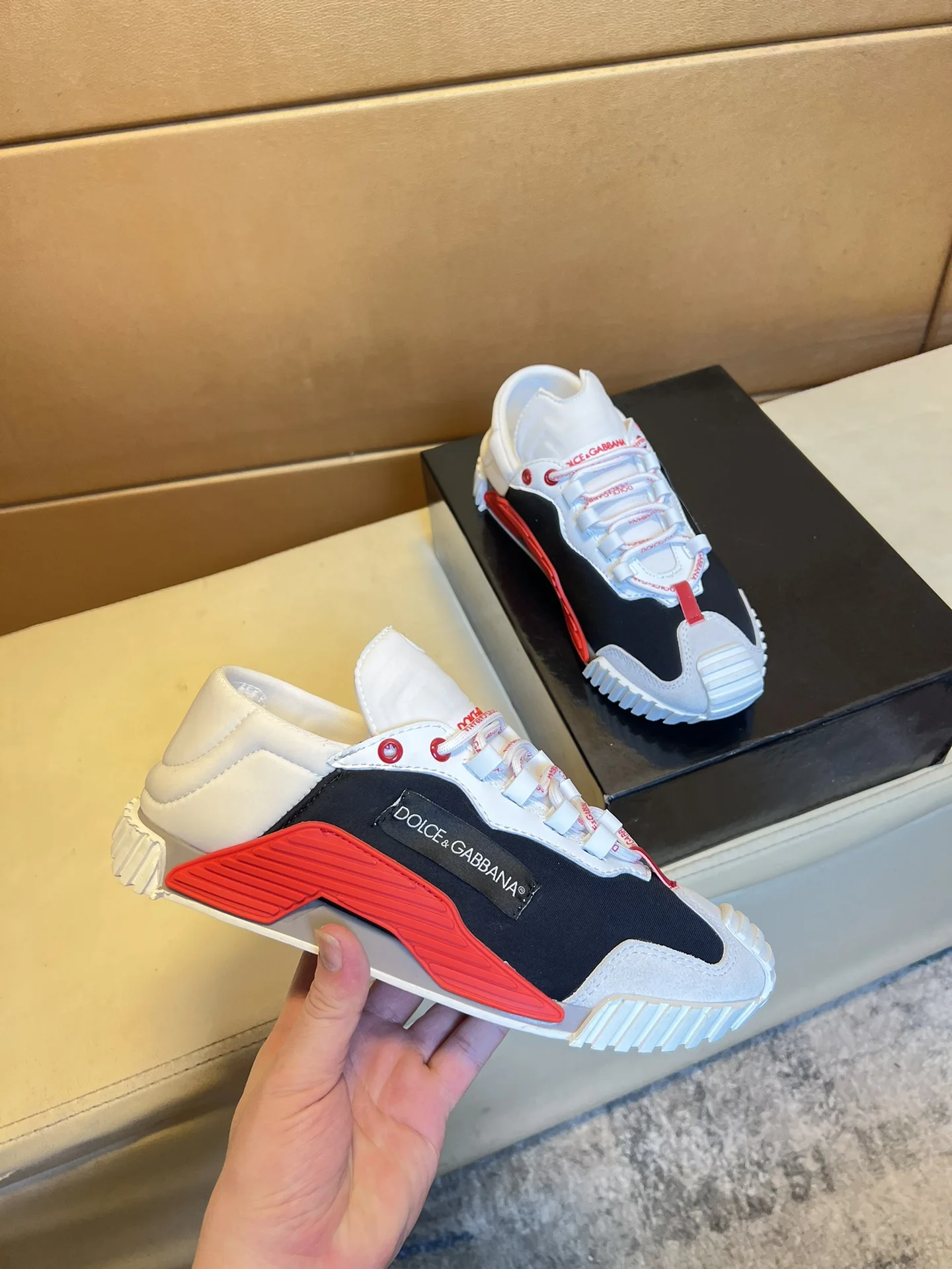 Кроссовки Dolce &amp Gabbana Повседневная обувь дышащий Износостойкий Сейсмостойкий