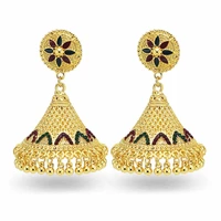 2022 new boho drop earrings personality gold hat earrings womens round fringe stud earrings party jewelry gifts