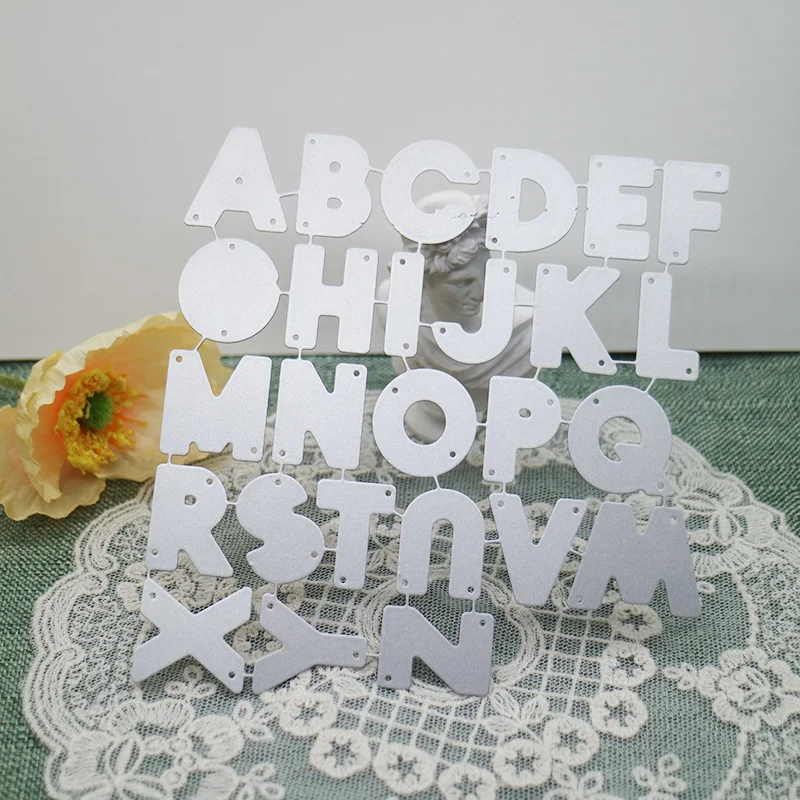 Письмо металлические штампы шаблон штамп вырезанные Скрапбукинг тиснение