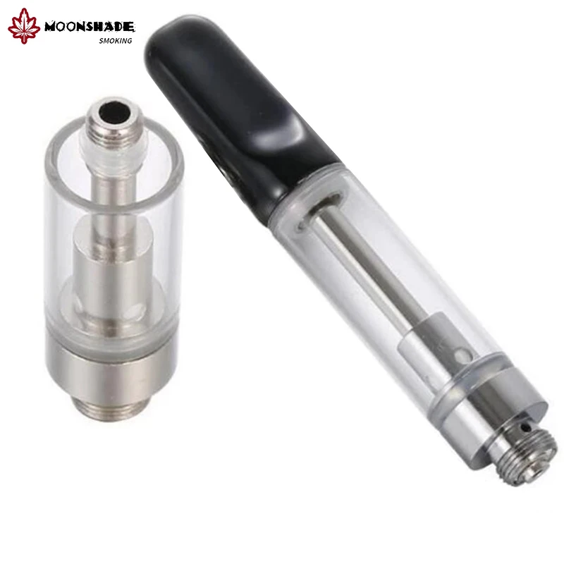 

MOONSHADE New 10pcs/lot Disposable Ceramic Nozzle 510 Thread 1.0ml Tobacco Vanilla Concentrate Smoking Accessories