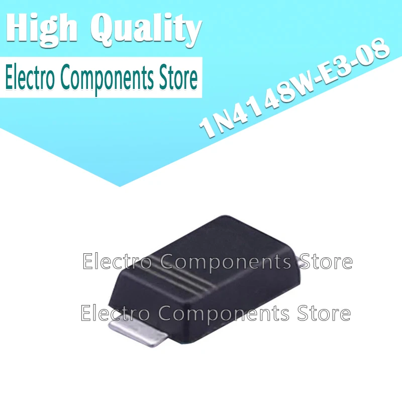 

10Pcs/Lot 1N4148W-E3-08 (Marking A2) A2 SOD123 Switching Diode