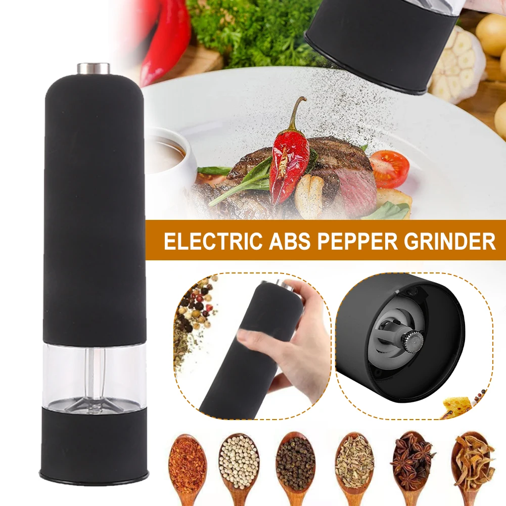 

Adjustable Electric Salt And Pepper Grinders Automatic Mill Nice Fast Grinding Battery Operated Cordless Grinder Kitchen Tool