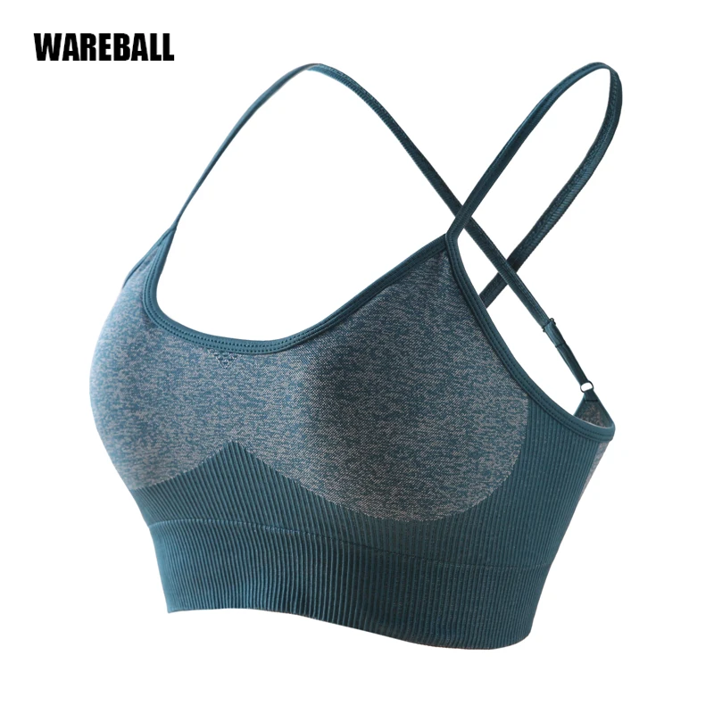 

6 Colors Sports Workout GYM Clothing Top Sportswear Women Seamless Fitness Sport Bra Running Workout Yoga Bra Female