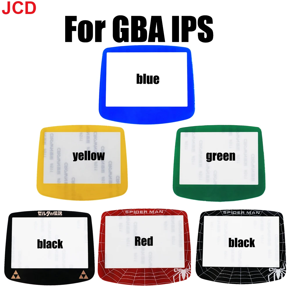 JCD 1 шт. Защитное стекло для дисплея GBA IPS LCD V2 GAMEBOY ADVANCE Защитная крышка объектива