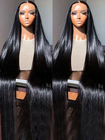 Парик HJ Weave Beauty 7x5, без клея, натуральные волосы, готовый к ношению, предварительно выщипанный бразильский прямой парик из человеческих волос на сетке спереди для женщин