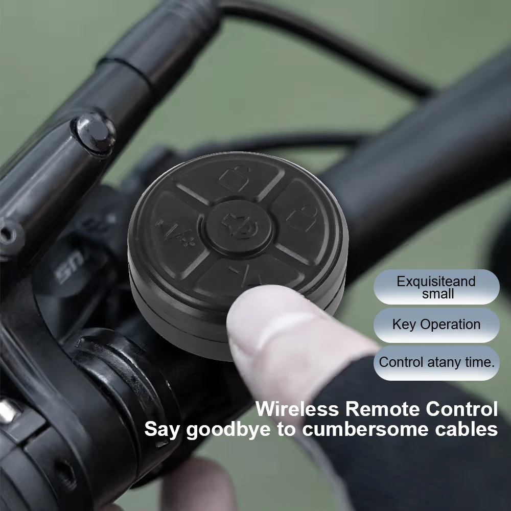 Водонепроницаемый замок с дистанционным управлением для горного велосипеда
