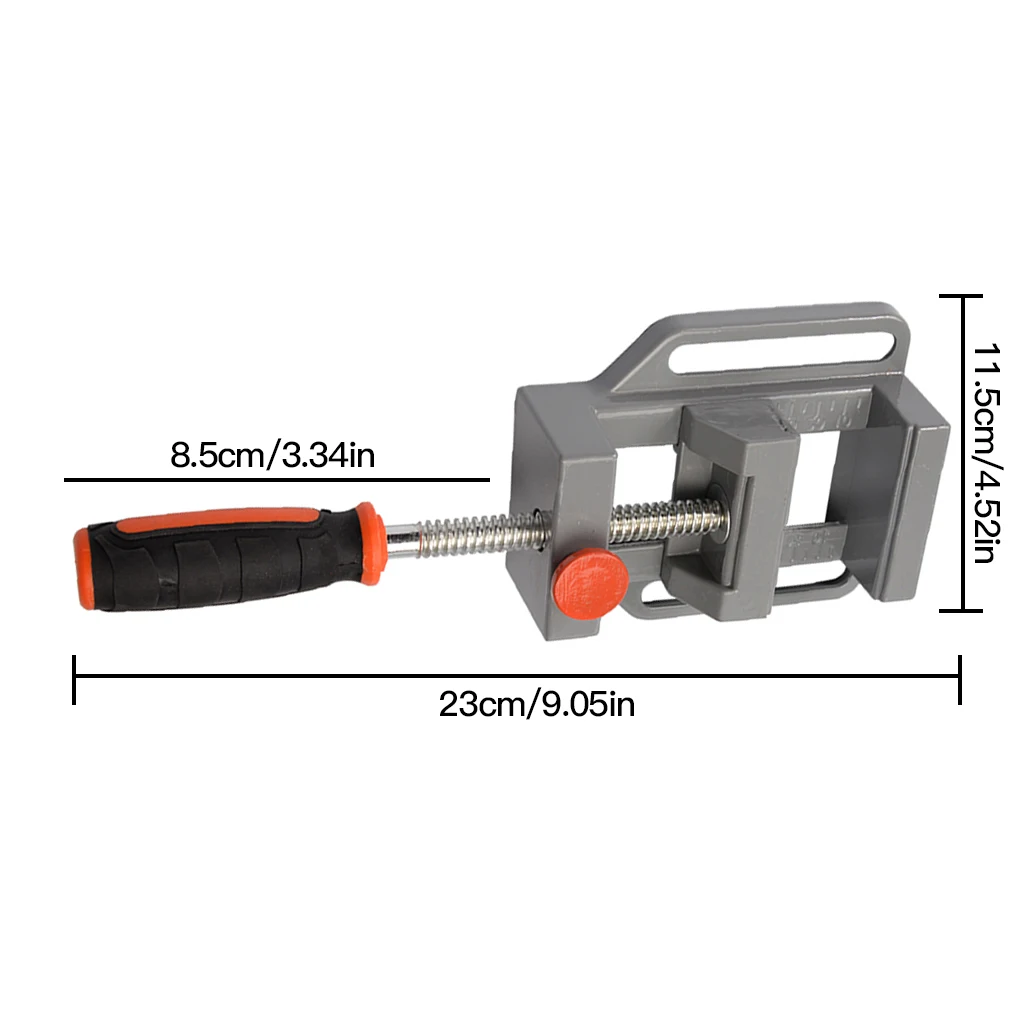 

Universal Bench Vise Mini Table Screw Vise Aluminum Alloy Bench Clamp for DIY Craft Mold Fixing