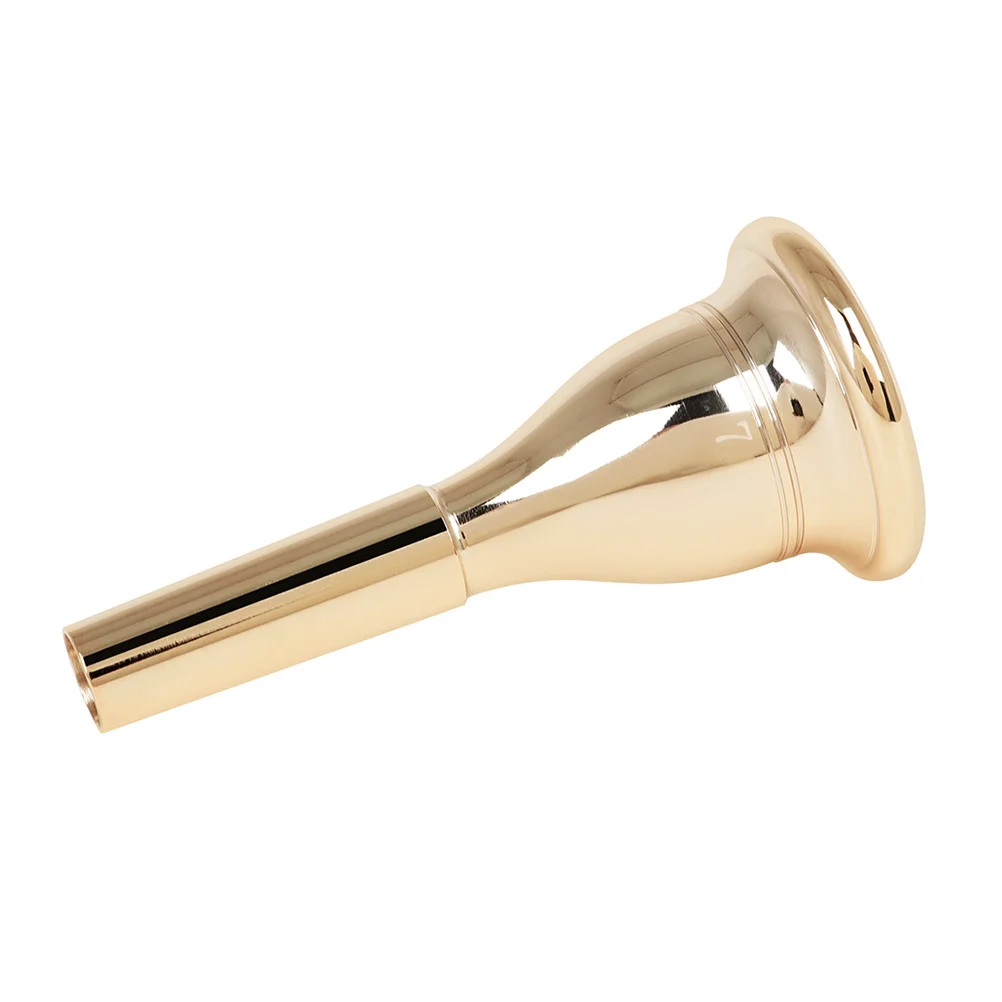 

Medium Large Student Flute Instrument Sousaphone Gold Plated Brass Tuba Accessory