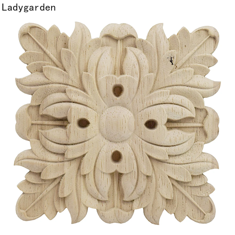 

Аксессуары для украшения углов детской комнаты, резная аппликация, Неокрашенная мебель для украшения двери дома, статуэтка