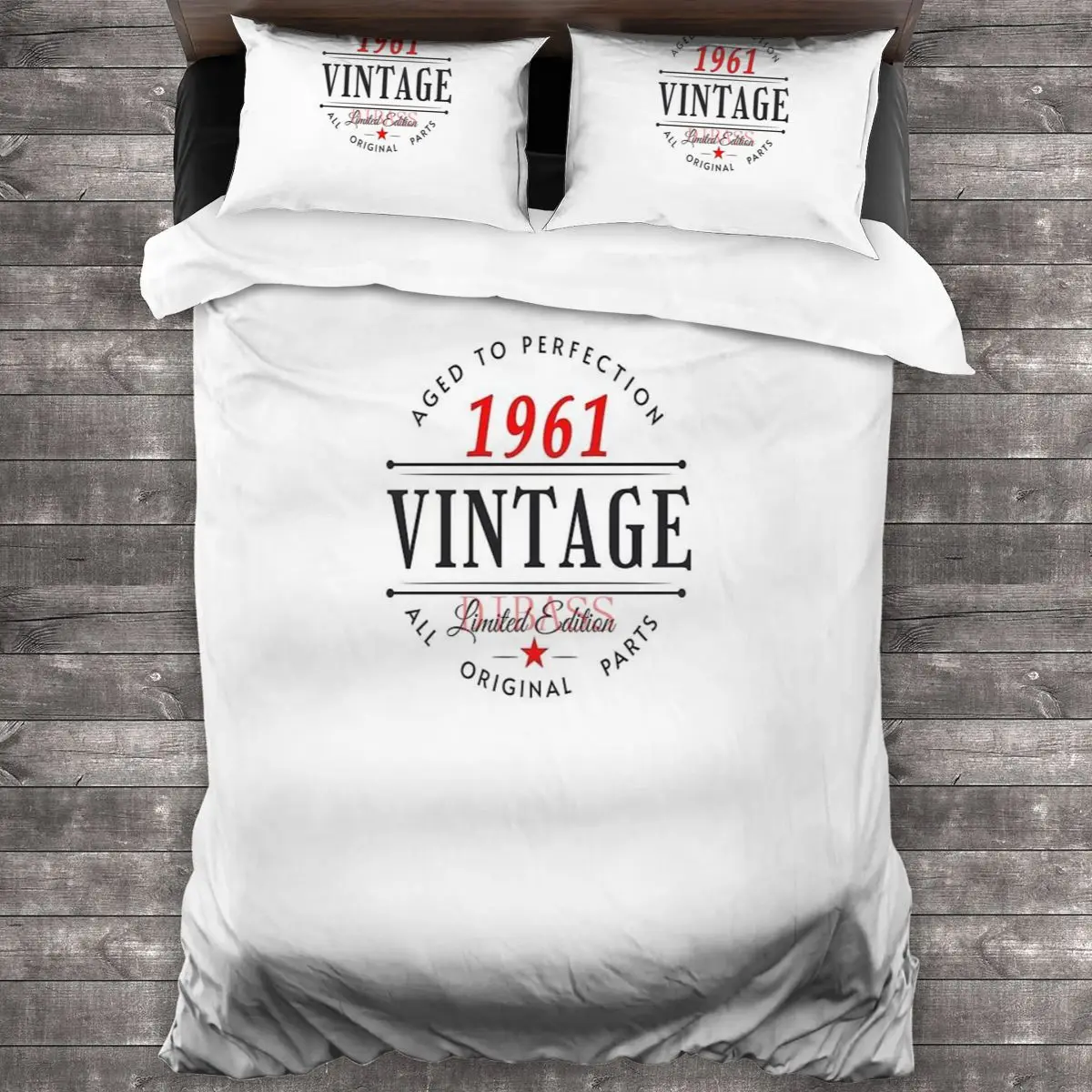 

Винтажный мягкий чехол-одеяло с двумя наволочками, с застежкой-молнией