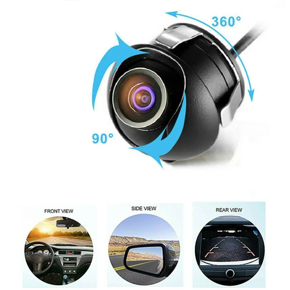

Vehicle Camera 360 Degree HD CCD Car Rear View Reverse Night Vision Backup Parking Camera IP68 Waterproof Wired