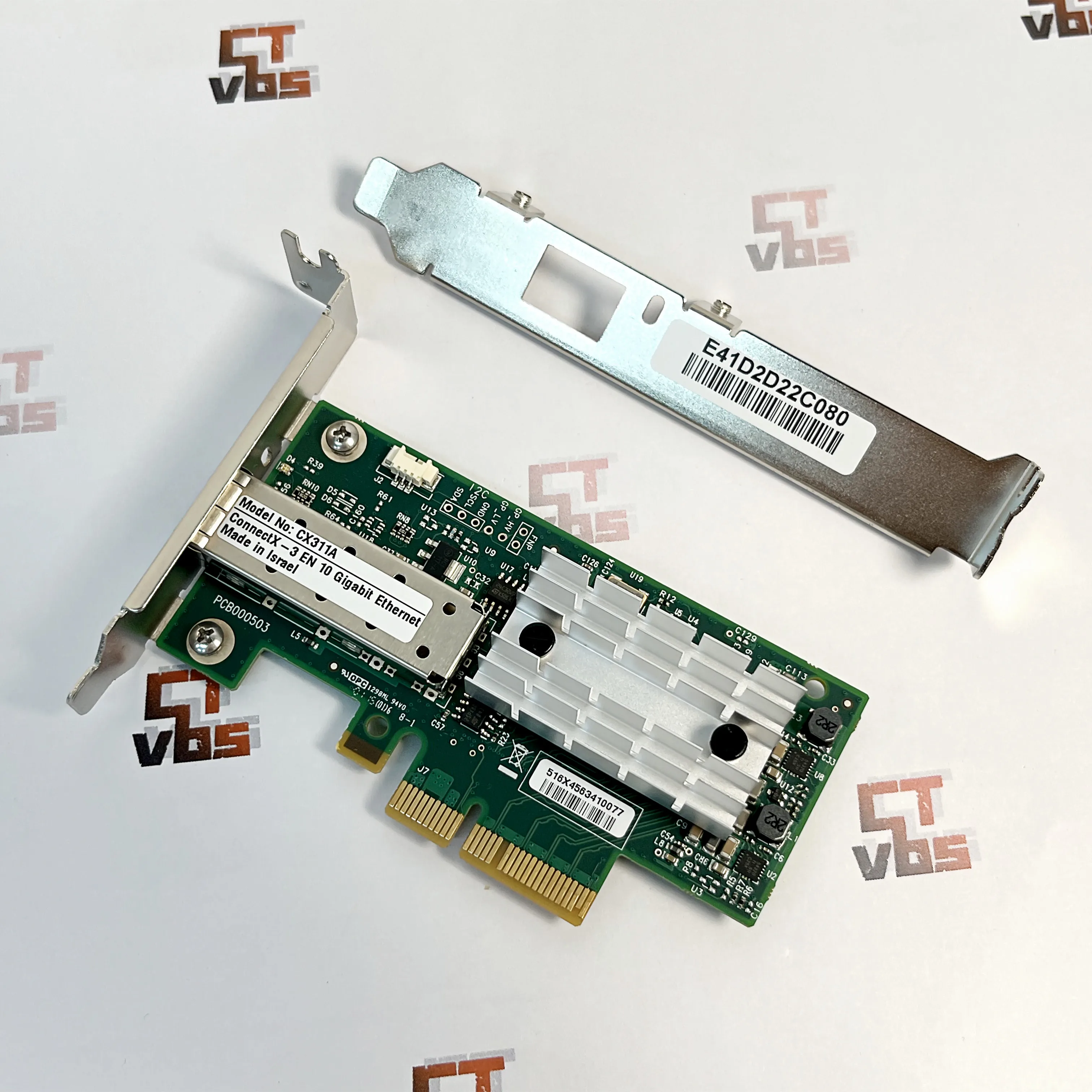 Mellanox MCX311A-XCAT ConnectX-3 EN 10G Ethernet CX311A 10GbE SFP+ PCIe NIC Server Adapter