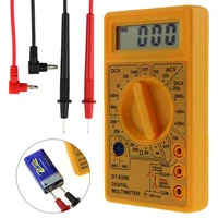 lcd digital multimeter ac dc 750 1000v digital mini multimeter probe for voltmeter ammeter ohm tester meter voltage current
