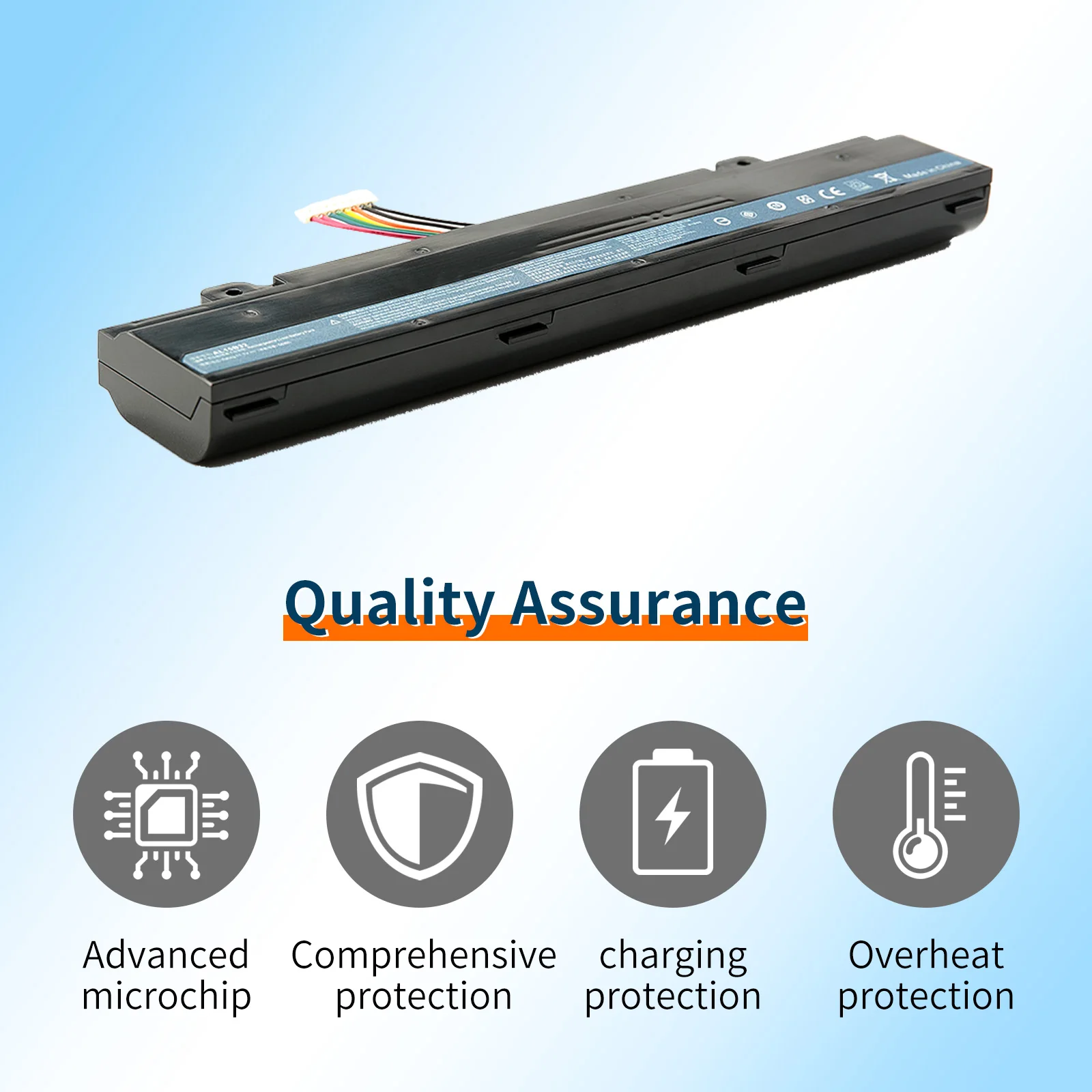 AL15B32 Аккумулятор для ноутбука ACER Aspire V15 DG2 V5-591G V5-591 серии T5000-73CF T5000-50HZ N15Q12 11 1 В 5040 мАч