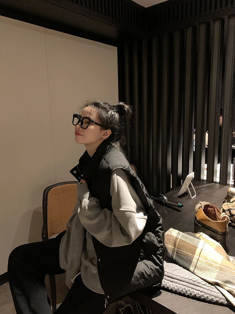 Cotton Jacket Vest Women Wear Out In Winter 2022 New Fashion Korean Loose Cotton Jacket Jacket