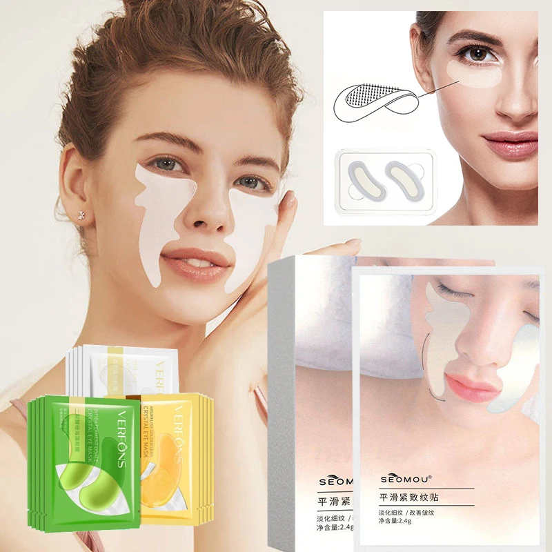 

Fade Dark Circles Eye Patch Anti Wrinkle Cheek Face Sticker Patch Paste Tighten Mouth Fine Lines Beauty Moisturizing Skin Care