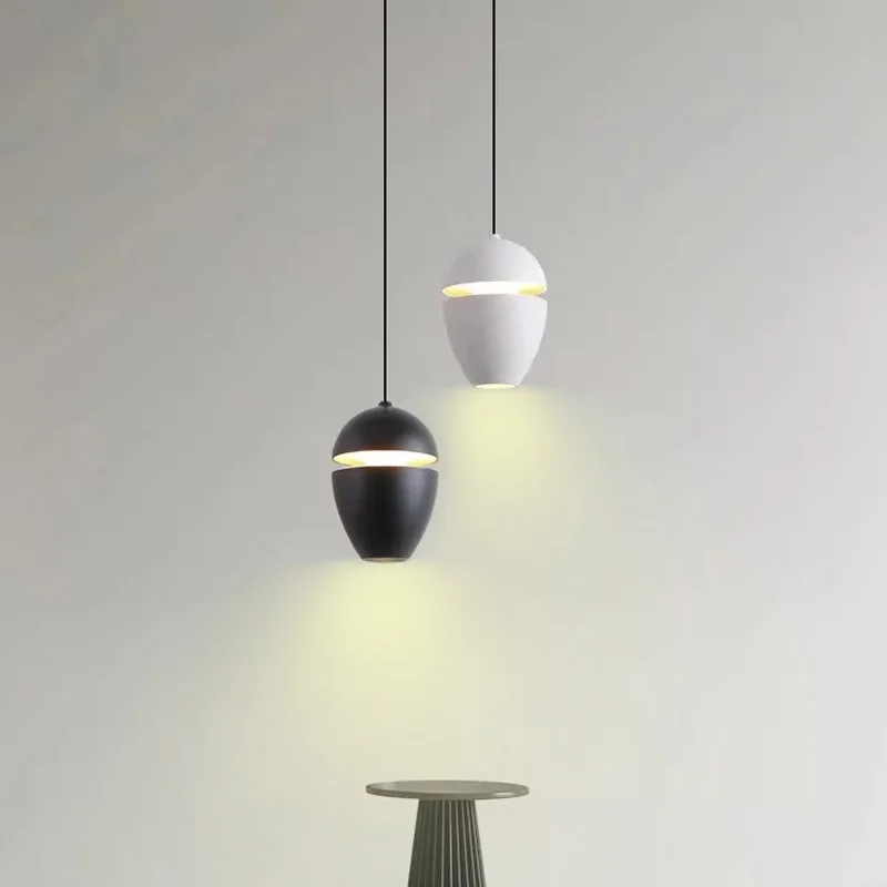 Nordic New Design LED Pendant Lights Home Bedroom Decor Read Hanging Lamps Kitchen Fixture Restaurant Bar Chandeliers Lighting