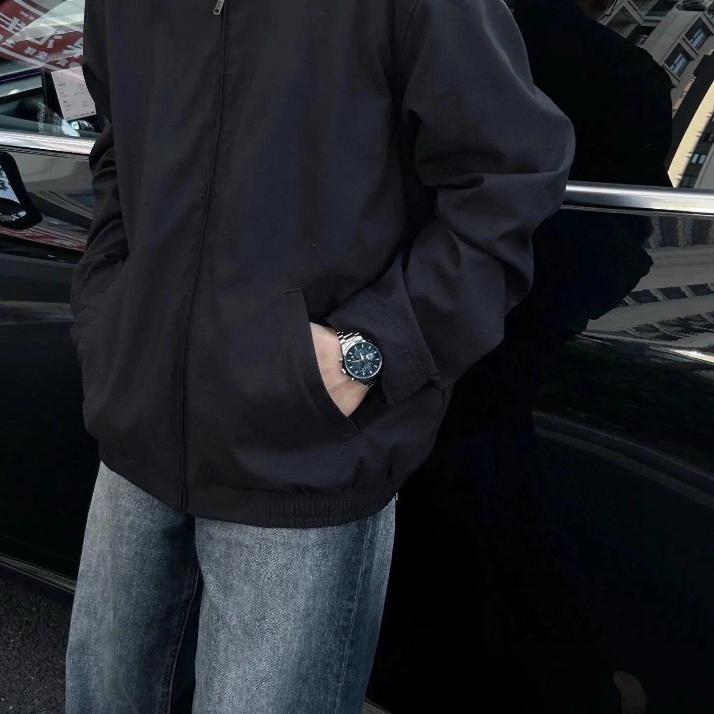  Sle Classic Old Qian Cadre с вышивкой пони логотипом и воротником-стойкой повседневная