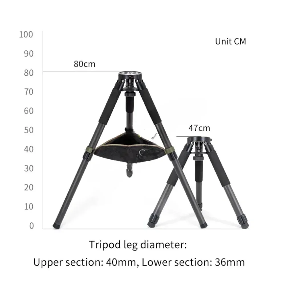 Штатив TC40 из углеродного волокна — подходит для Harmonic Equatorial Mount IOptron и т. д.