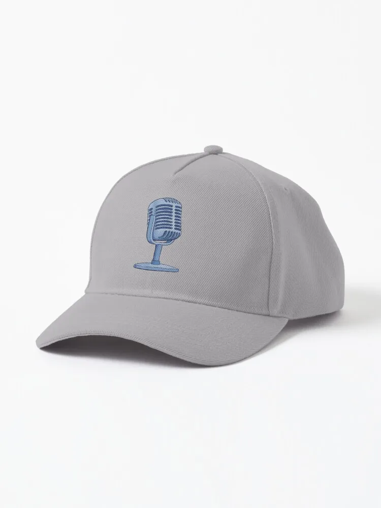 

Retro microphone Cap