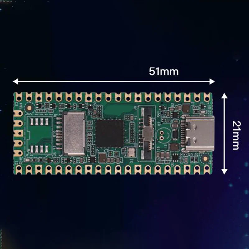 RISC-V молока-V Duo макетная плата двухъядерный CV1800B поддержка Linux для любителей IoT DIY