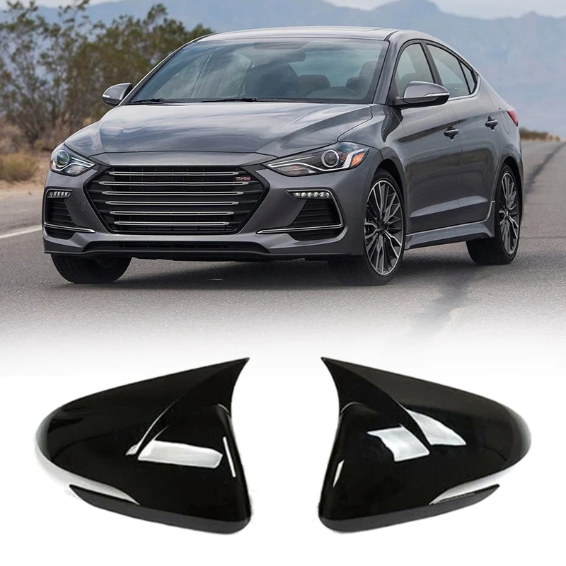Автомобильный стиль накладка на зеркала заднего вида для Hyundai Elantra 2017-2020 наклейки