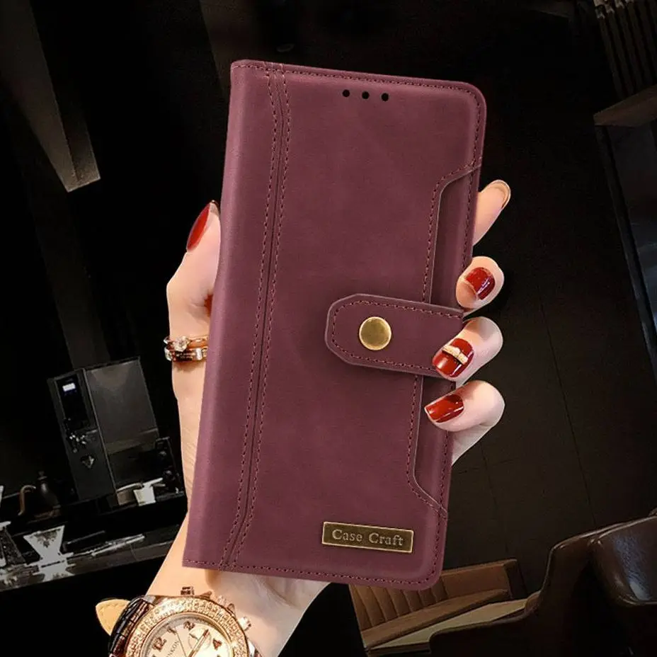 

For Samsung Galaxy A13 A23 A33 A53 Case Luxury Leather Card Slot Wallet Cover for Samsung A33 A53 A23 A13 4G 5G Flip Case