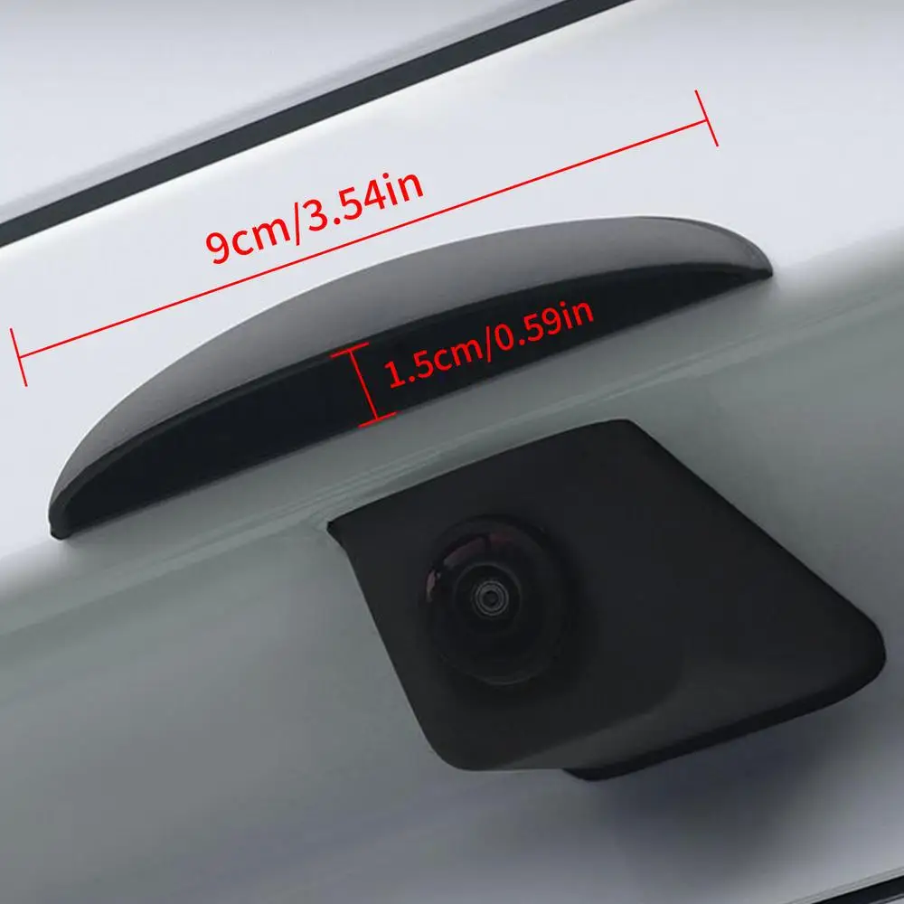 

Дождевик для задней камеры автомобиля, водостойкий щиток для камеры заднего вида, защитная наклейка из АБС-пластика, автомобильная камера заднего вида, козырек от дождя