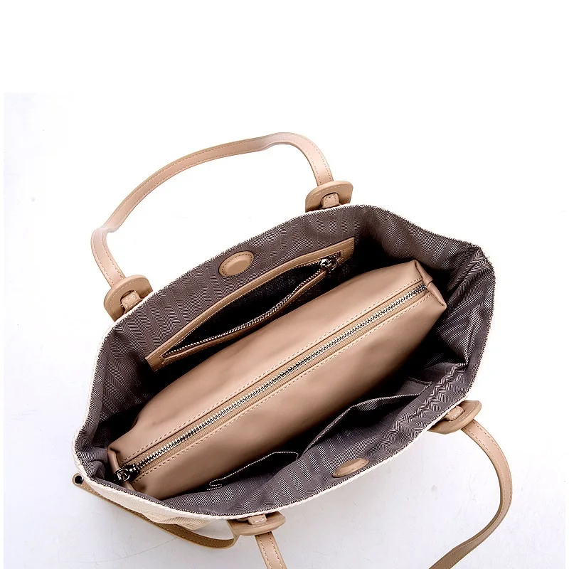 Bag Women 2022 New Trendy Simple Child-Mother Commuter Tote Bag All-match Bow Large-Capacity Portable Shoulder Girls Bag
