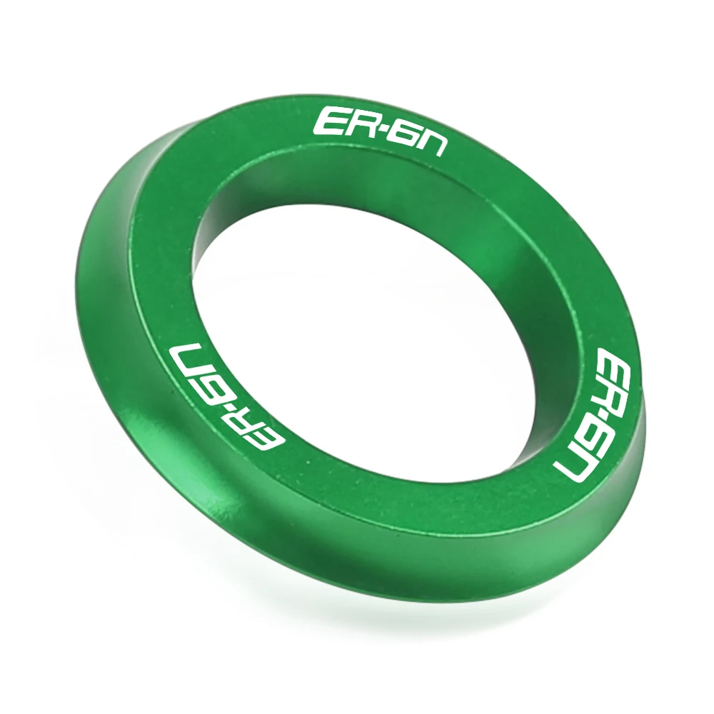 

Для KAWASAKI ER6N ER 6N 2009-2017 2016 2015 2014 2013 2012 2011 10 крышка переключателя зажигания для велосипеда кольцо аксессуары с ЧПУ er-6n