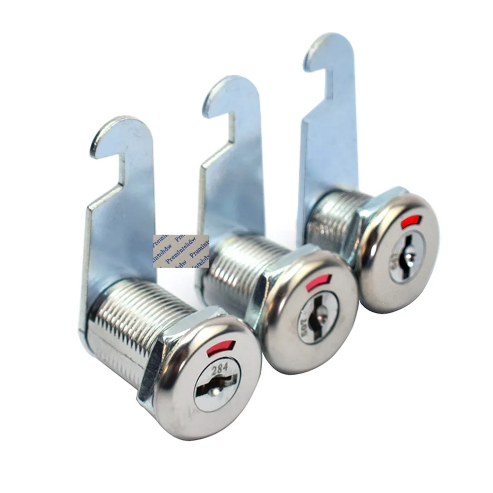 

1Piece Zinc Cam Lock With Green Red Indicator For Drawer Cabinet