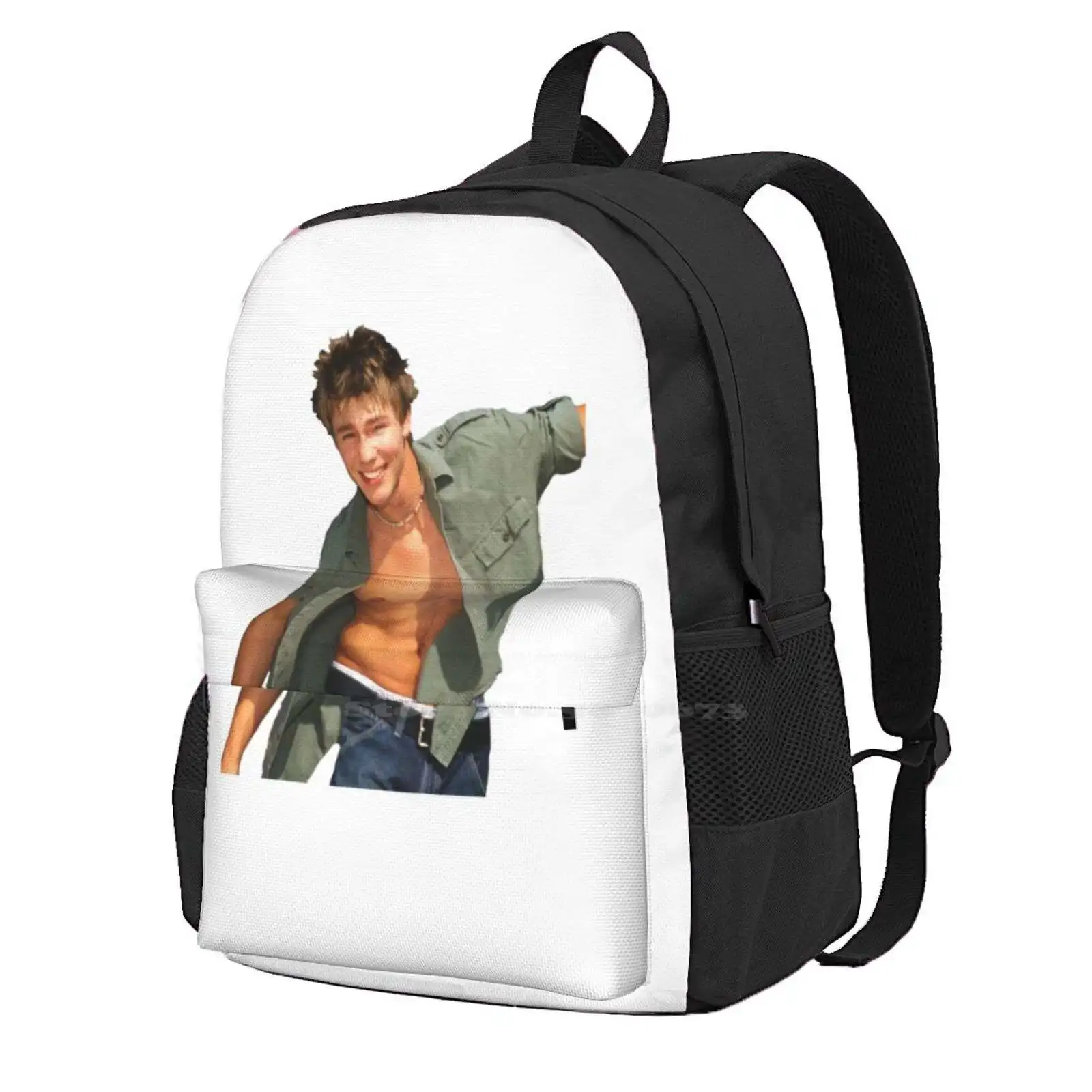 Chad Michael Murray School Bag Big Capacity Backpack Laptop 15 Inch Freaky Friday Lindsay Lohan Movie Funny Halloween Lil Dicky