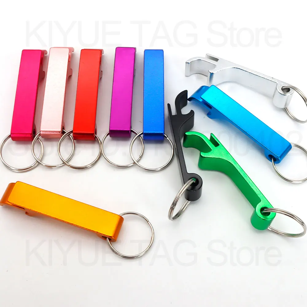 

Персонализированные открывалки для бутылок KIYUE, алюминий, 30/50/100 шт.