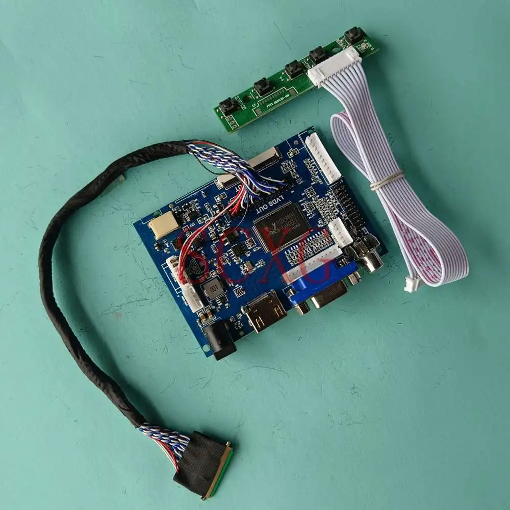 

For LP173WD1-TLF1 VGA+2AV+HDMI-Compatible 17.3" 40 Pin LVDS Kit DIY Laptops 1600*900 LCD Monitor Controller Board