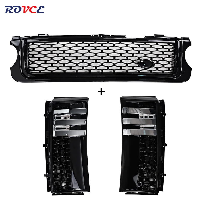 Боковая решетка для крыла переднего бампера Land Rover Range Vogue L322 2010 2011 2012