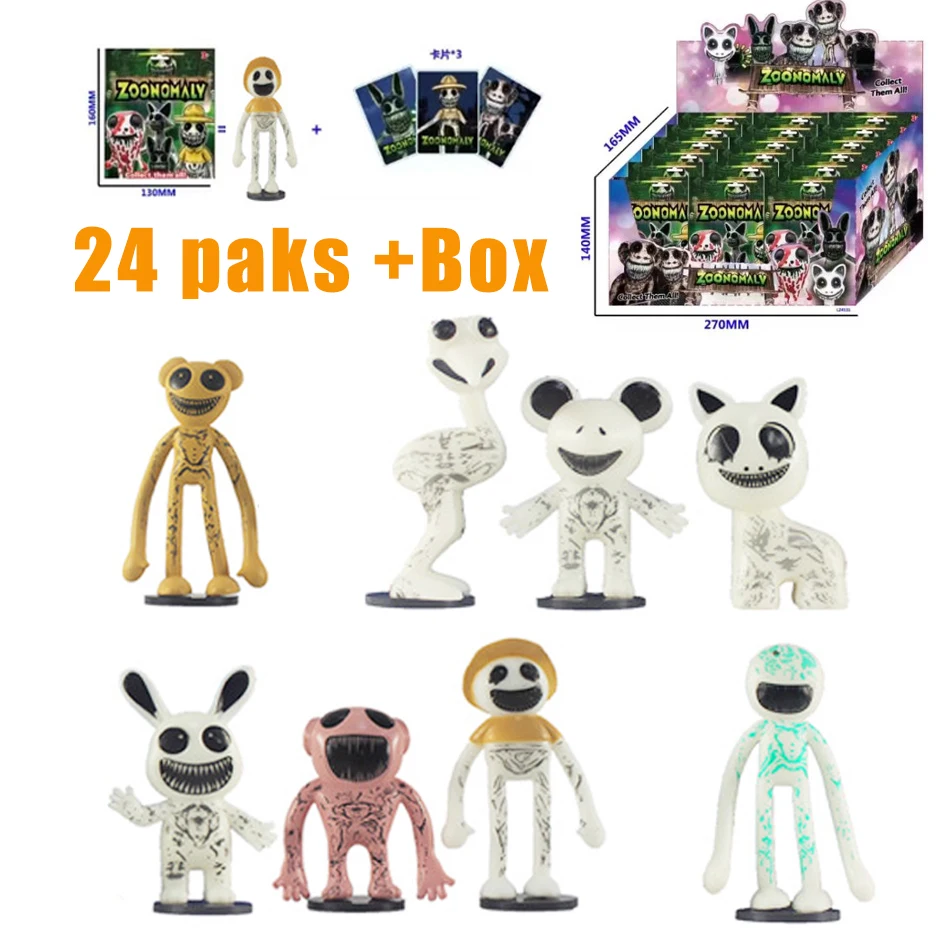 Zoonomaly слепая коробка аниме фигурка загадочная игровая кукла модель из ПВХ