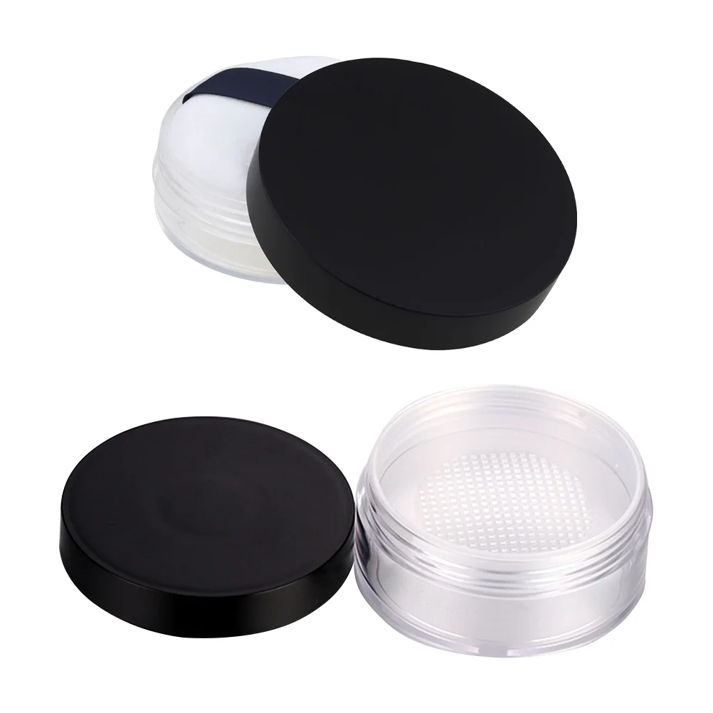 

Powder Women Travel Cream Holders Creme Makeup Makeup Powder Dispenser Kids Makeup Box Powder Compact Jar Bracket Powder Box