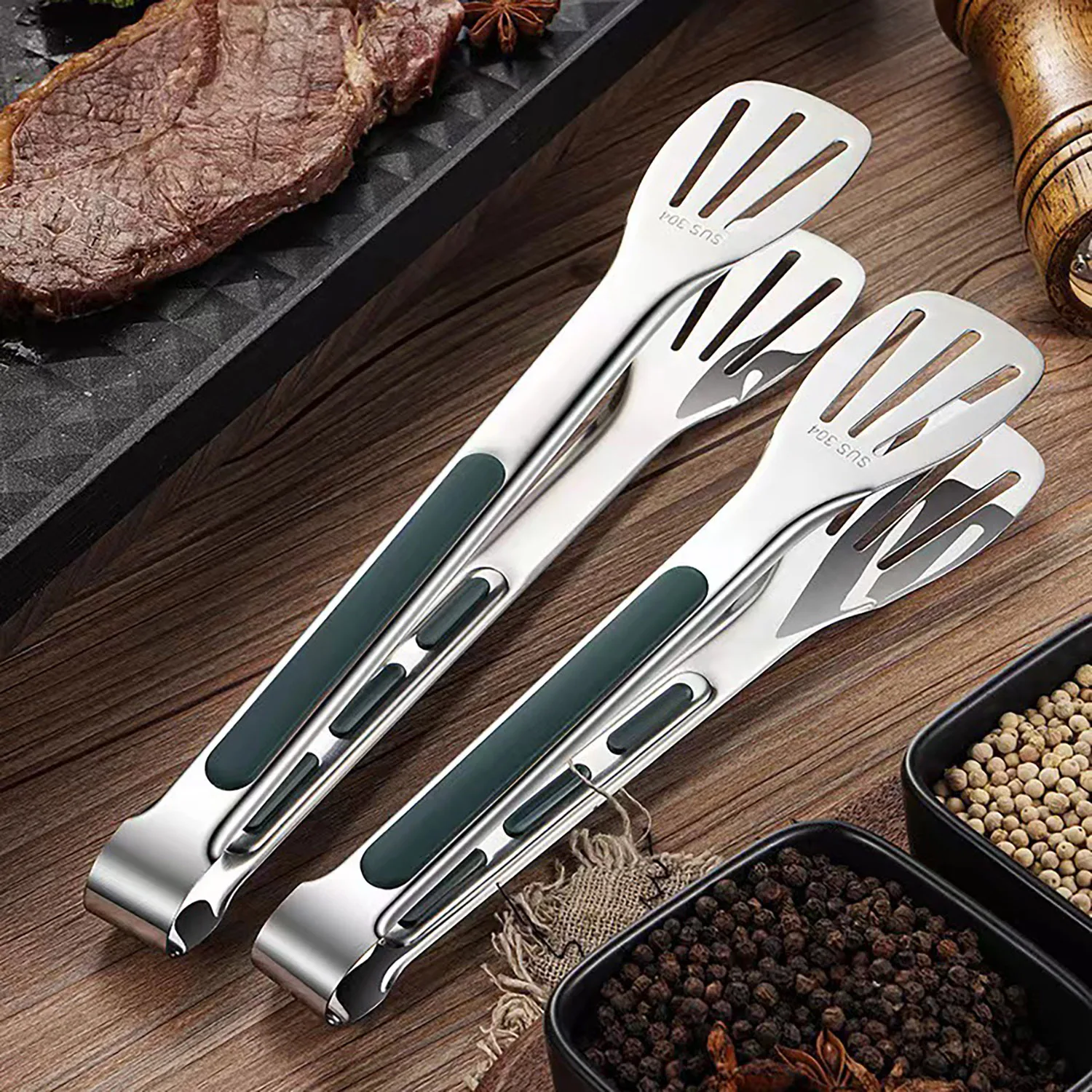 3 шт./набор кухонные щипцы из нержавеющей стали